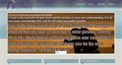 Desktop Screenshot of highlandbaptist.net